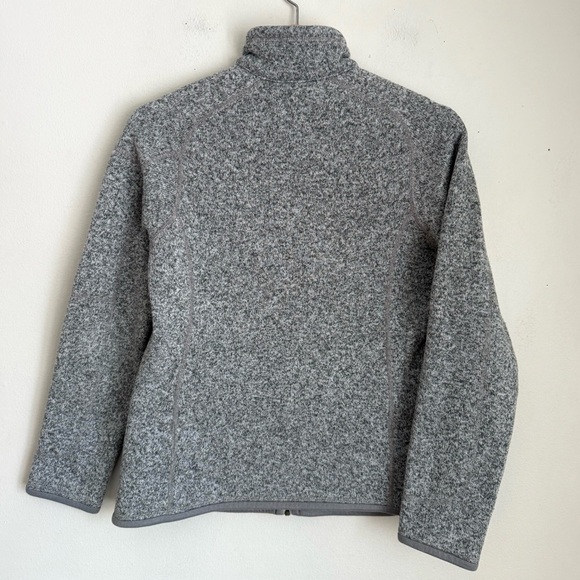 Patagonia Women's Better Sweater Fleece Jacket in Grey Birch White - Picture 5 of 6